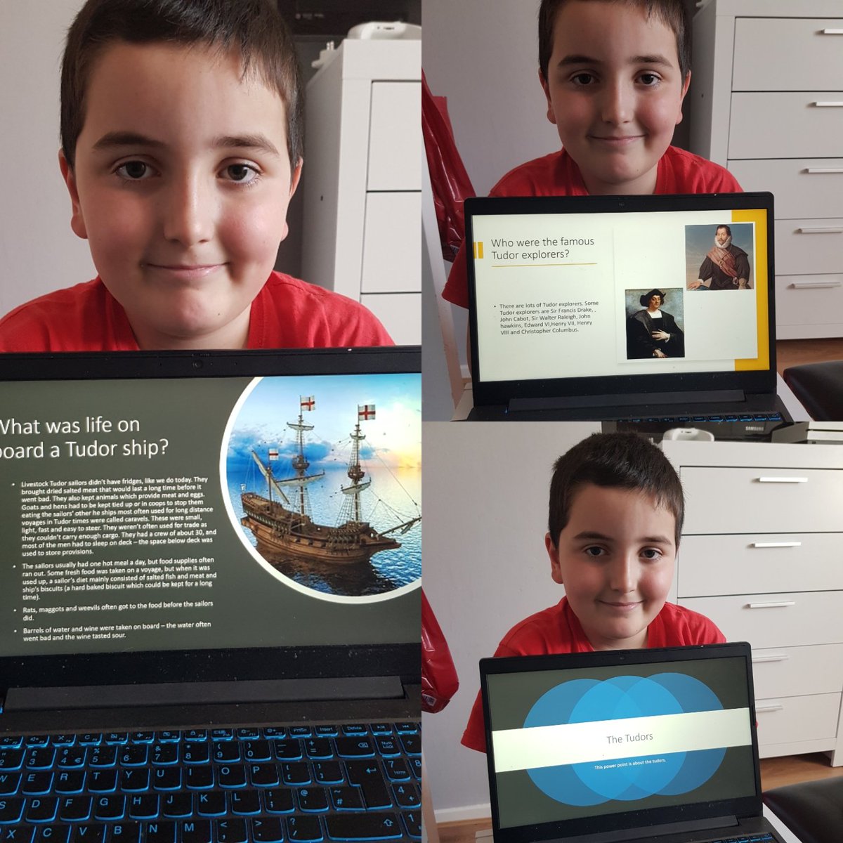michellebroley's tweet image. After some tt rockstars Dylan has started  working on a PowerPoint about The Tudors @NormanPannellY4 @NormanPannellPS #homelearningproject #homeschool #lockdownwork
