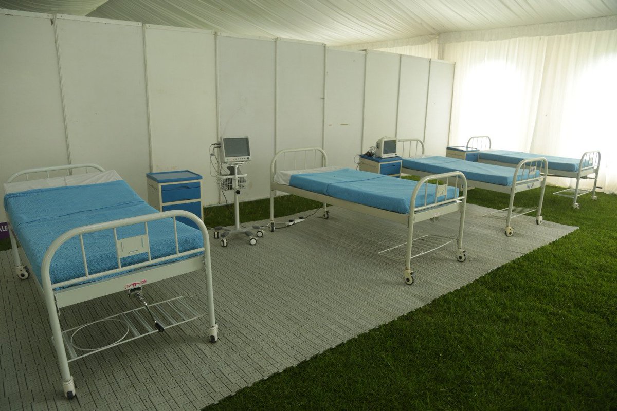 The stadium will house temporary mass screening and treatment areas and will be able to isolate those who are found positive and treat them for mild and non-critical conditions. We have taken this step to free up our Machakos Level 5 from being a treatment and isolation centre.
