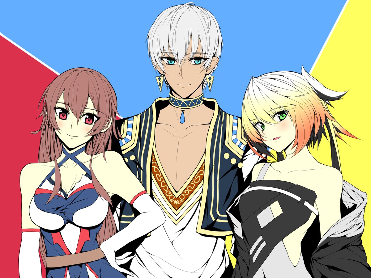 「推しです

#フレン見て #絵リッサ #絵ブラヒム 」|senseiのイラスト