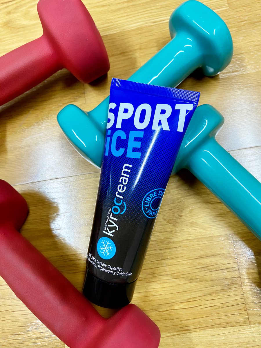 Kyrocream's tweet photo. Aplica gel de masaje efecto frío #kyrocream Sport Ice después de tu rutina deportiva en casa. Ayudará a recuperarte aportando confort y relajación muscular. Con extracto de #Ravintsara. ¿Conoces sus propiedades medicinales? Descúbrelas en https://t.co/KKw6ehVjk4
#QuedateEnCasa https://t.co/7mAcEQF9XH