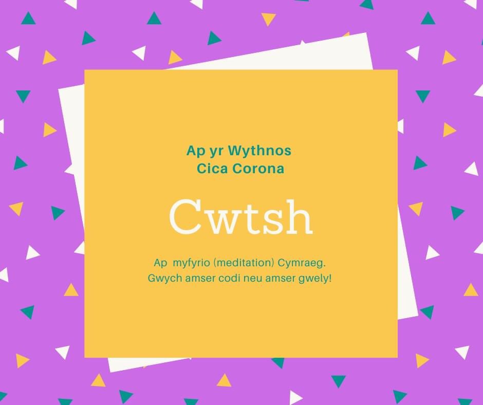MICered's tweet photo. Ap yr wythnos yw Ap Cwtsh sydd wedi ei greu gan ein ffrindiau yn @menterabertawe! Ewch draw i dudalen Facebook Cica Corona i’w lawrlwytho, neu chwiliwch am Ap Cwtch yn eich App Store 🧘‍♂️ 🧘‍♀️ 

https://t.co/T9rFUYv1Sz https://t.co/yEXpw6IJtw