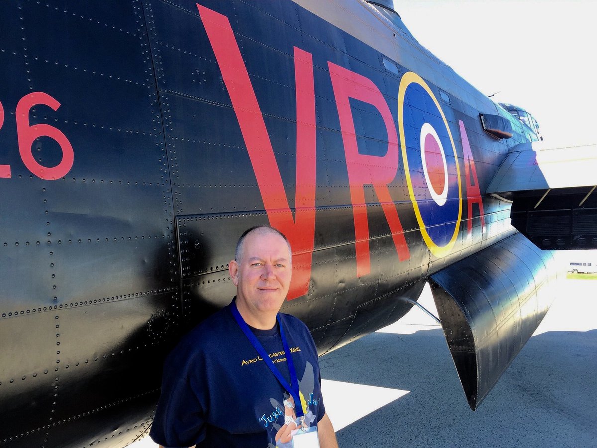 ShutterbugWGC's tweet photo. Memories from 2016 after my flight on the Mynarski Memorial Lancaster aka #VeRA FM213 aka KB726 #Lancaster #LancasterBomber #Hamilton #CWHM #WhatToDoDuringLockdown https://t.co/EOTcVmctlB