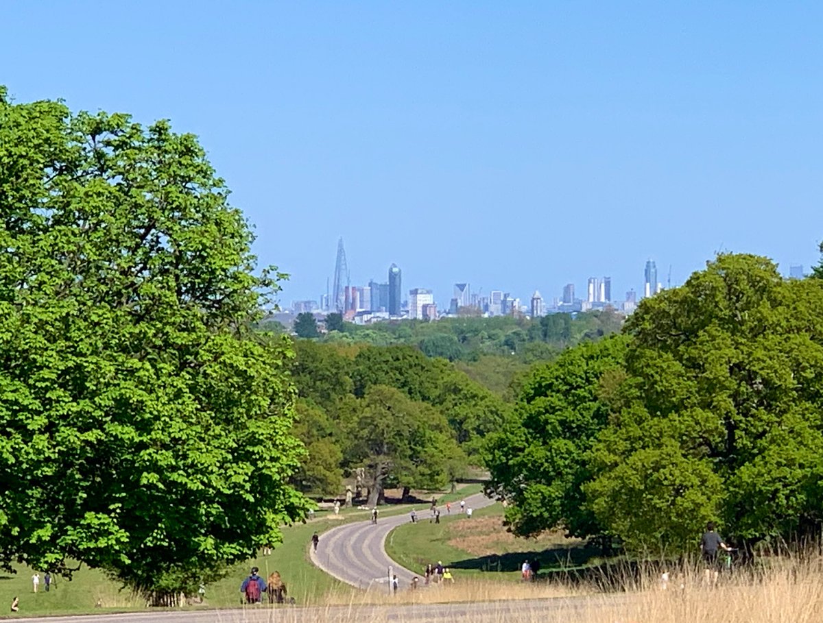 mpbbeau's tweet photo. Love Richmond Park right now - quiet, peaceful and no danger or fumes from motor traffic @theroyalparks @matbono @sarahjolney1 #richmondpark #cleanair https://t.co/C2VO5jxMER