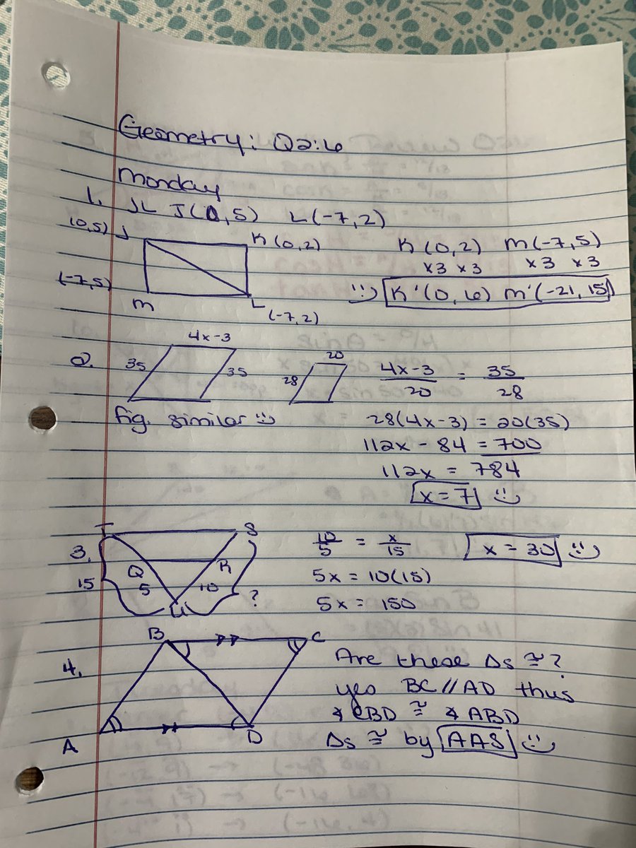 MCEMTHDept's tweet photo. 1st/2nd: here’s the next set of notes for Q2:6 &amp; Q2:7 WS. I tried to do a lot of problems. Pay attention to what day the problem comes from. If you’d like to see more problems worked out, please let me know. https://t.co/0UiHsQNPKS