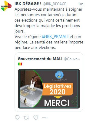 MConcurrence's tweet photo. @IBK_DEGAGE , cette merde ne parle pas des mosquées et des marchés. #Batard https://t.co/fgAuMf0gSo