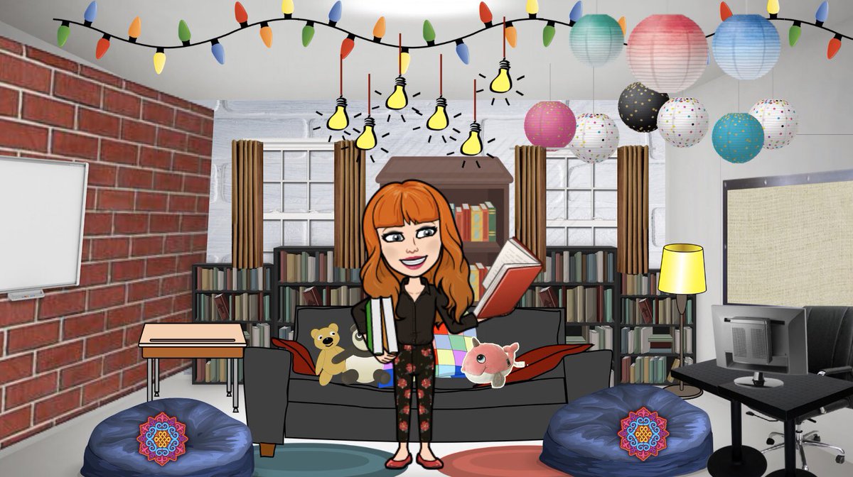missvanben's tweet photo. Bringing the classroom to you thanks to Bitmoji and Google Slides. Tried to make it just as extra as our in-person one 😜 Love and miss you all!❤️ https://t.co/EzWvrAkecr
