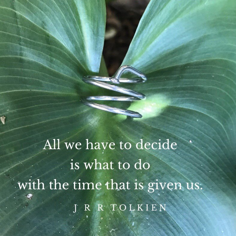 This quote seems pretty apt at the moment!  As you know, we are based in Malvern and J R R Tolkien is said to have walked on and compared parts of the Malvern Hills to the White Mountains of Gondor.🌳#Malvernhillshour #Tolkien #rings