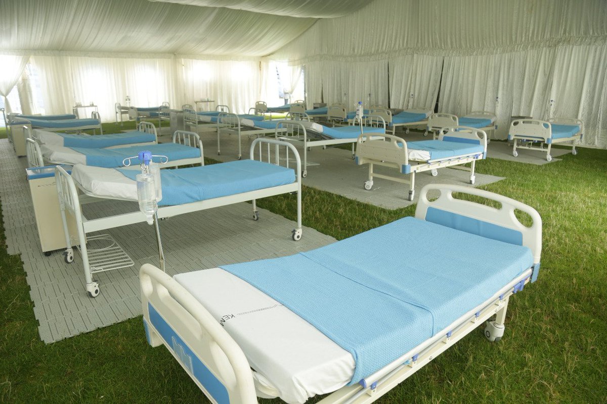 1,000 ISOLATION BEDSIn addition to the stadium, we have also identified a 200 bed hospital which we have set aside for critical care of Covid-19, patients. We will open this hospital when everything is ready and set-up.