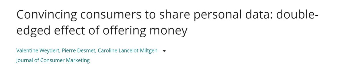 Research_Aud's tweet photo. #Research - Offering consumers more control on data usage increases their willingness to disclose personal data. #Privacy #DataSharing #RegulatoryFocus #MonetaryCompensation
➡️ https://t.co/RDe7KrQ3Dt https://t.co/hdtA6H1ITj