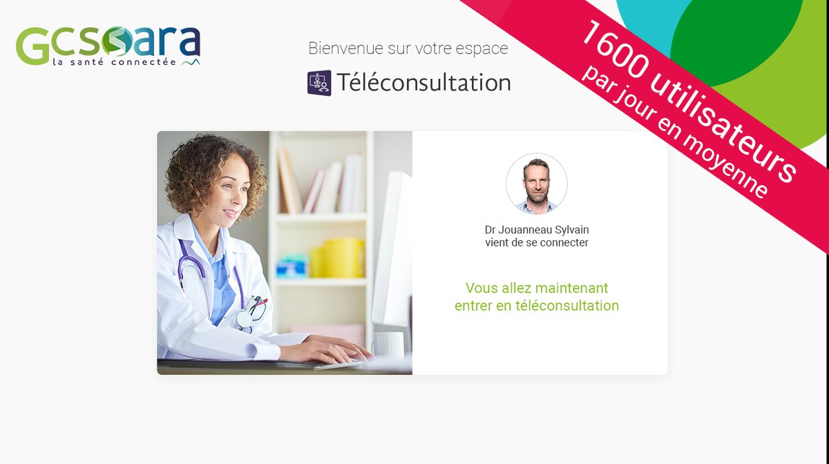 SanteARA's tweet image. En 1 mois, 1⃣5⃣5⃣5⃣7⃣4⃣ #téléconsultations ont été comptabilisées en @auvergnerhalpes grâce à la solution régionale mise à disposition gratuitement par @SanteARA  et @ARS_ARA_SANTE 
Notre équipe est mobilisée pour répondre aux besoins !
#COVID19  

➡️bit.ly/3cxgbOT