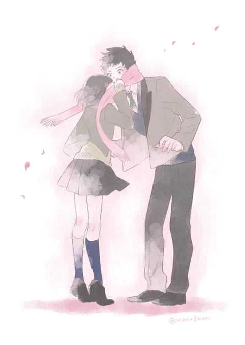 #絵描き繋がれ
みか先生よりバトンをいただきました!
一枚絵が苦手で仕事以外で描いた創作のものが全然なかったのでこれからがんばろうと思いました。 
