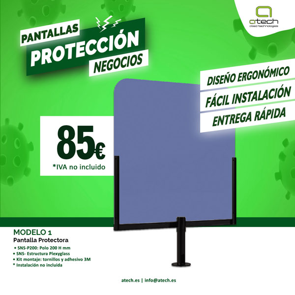Atech_Malaga's tweet photo. 🛡 Si tu establecimiento necesita soluciones de protección anticontagios 🦠, os ofrecemos estas pantallas protectoras  adaptables a todas las necesidades.

📦 Además, nos encargamos de gestionarte un envío rápido con todas las garantías.

👉🏼 https://t.co/rzOiyZojBv https://t.co/IhdtyMlpV6