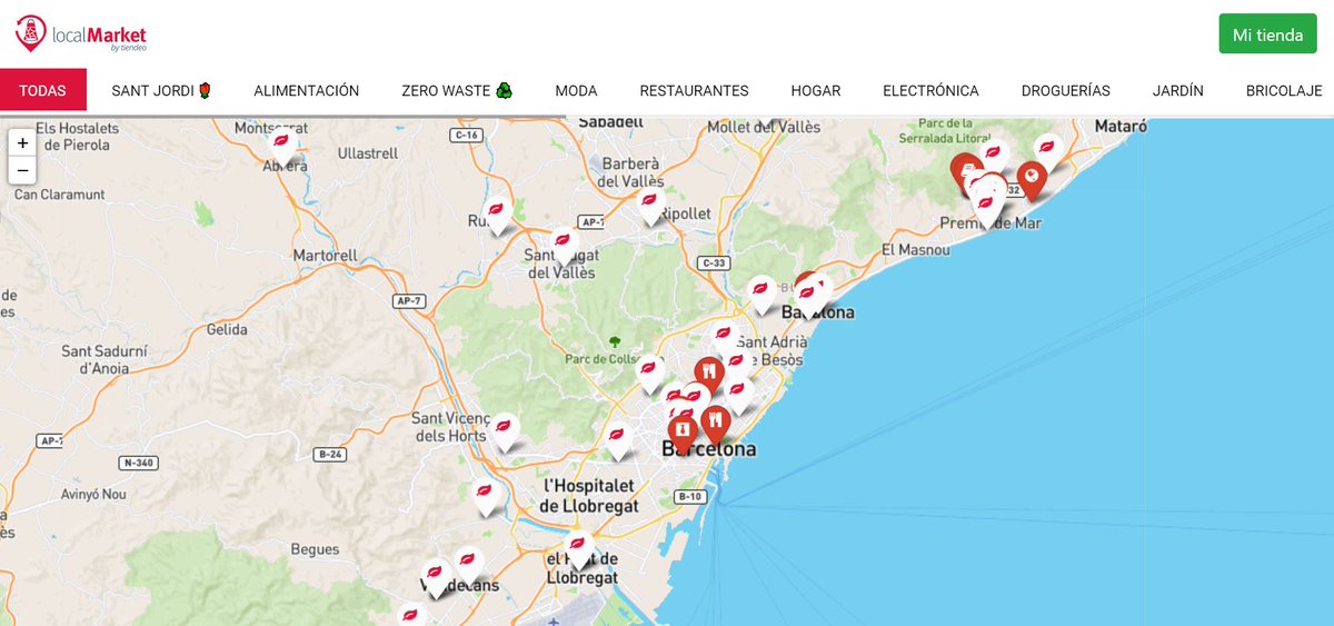 Este Sant Jordi no te quedes sin tu rosa y apoya al comercio local con esta nueva sección en la web de Tiendeo: localmarket.tiendeo.com
#SantJordi2020 #santjordiacasa
