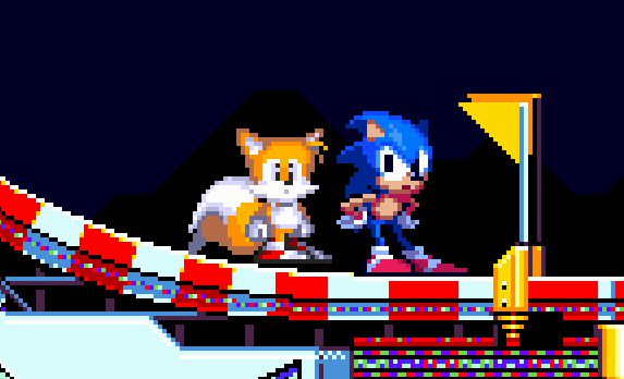 Sonic 3 A.I.R With Better Sonic Sprites 