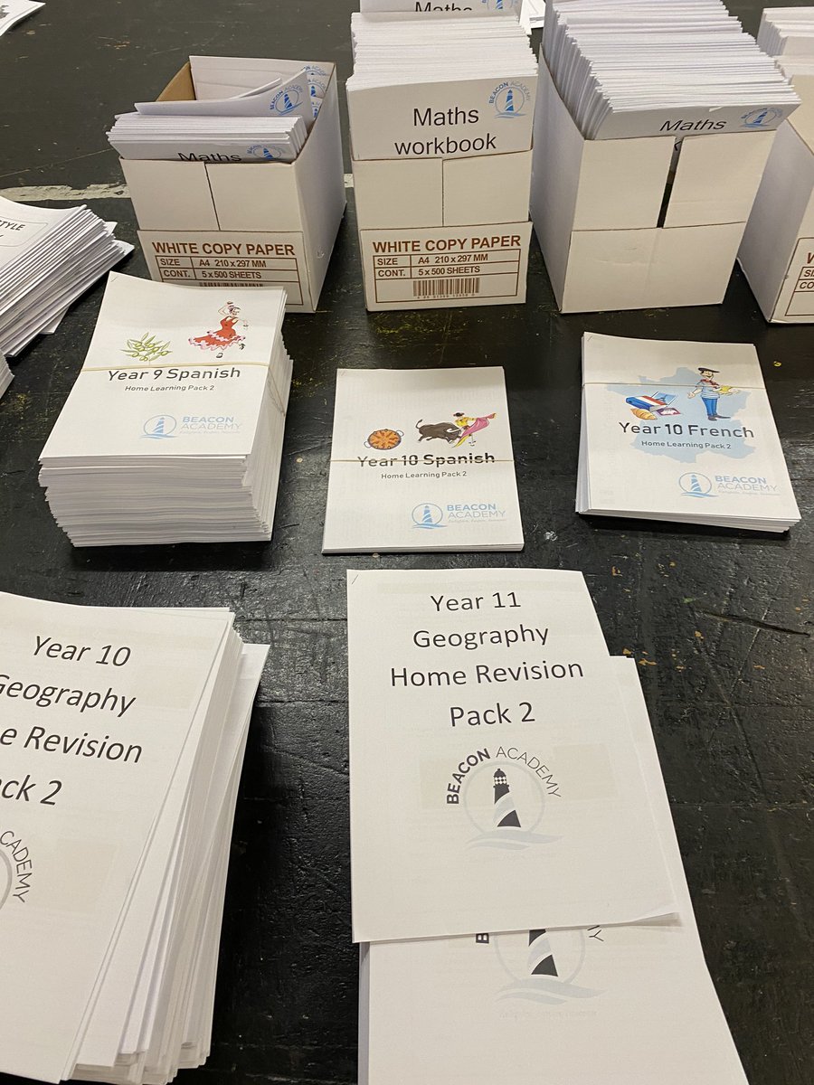 BeaconAcademyCL's tweet photo. Notice to parents/carers of Year 7 students; work-packs are available to collect from the academy (hall) between 10am-2pm tomorrow (21 April). Please only collect as part of your daily exercise programme. Thank you. @WellspringAT @Romantotales https://t.co/RYdRa6OLzL