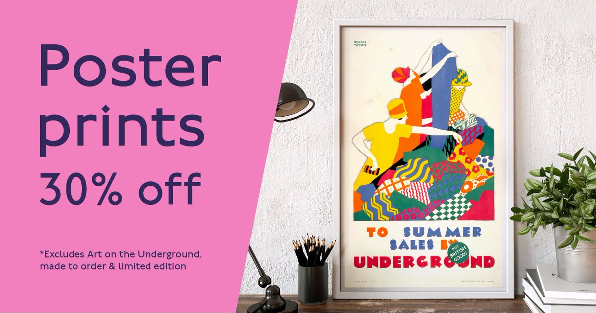 Travel Poster UK London Summer Sales Quickly