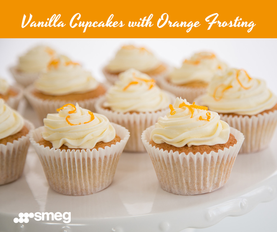 kutchenhaus's tweet photo. Something sweet for your Monday afternoon! 🧁🧁🧁

Vanilla #Cupcakes with Orange Frosting from @smeguk >>> https://t.co/gfCoWmnppa 

#KeepCalmandCarryOnCooking #Baking https://t.co/J3aHiJBpIO