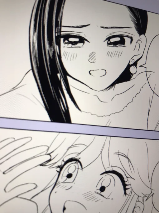 濃厚接触まんが描いてま〜す✌️ 