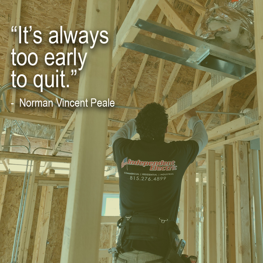iconbuildgroup's tweet photo. Quit? It's not even in our vocabulary! #iconbuildinggroup #teamicom #team #teamwork #home #house #homebuilder #build #builder #hardwork #neverquite #monday #mondaymotivation #motivation #quote #construction #trades https://t.co/7ugM49tyi5