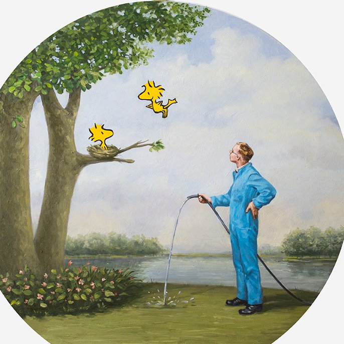 Pleased to announce that my " 'Twas a lovely day (a groundskeeper's tale)" from the "High tides and misdemeanors" series is now part of J.J. Abrams' (of Star Wars fame) personal art collection. Many thanks to <a href="/Arcadiacontemp/">ARCADIA CONTEMPORARY</a> !