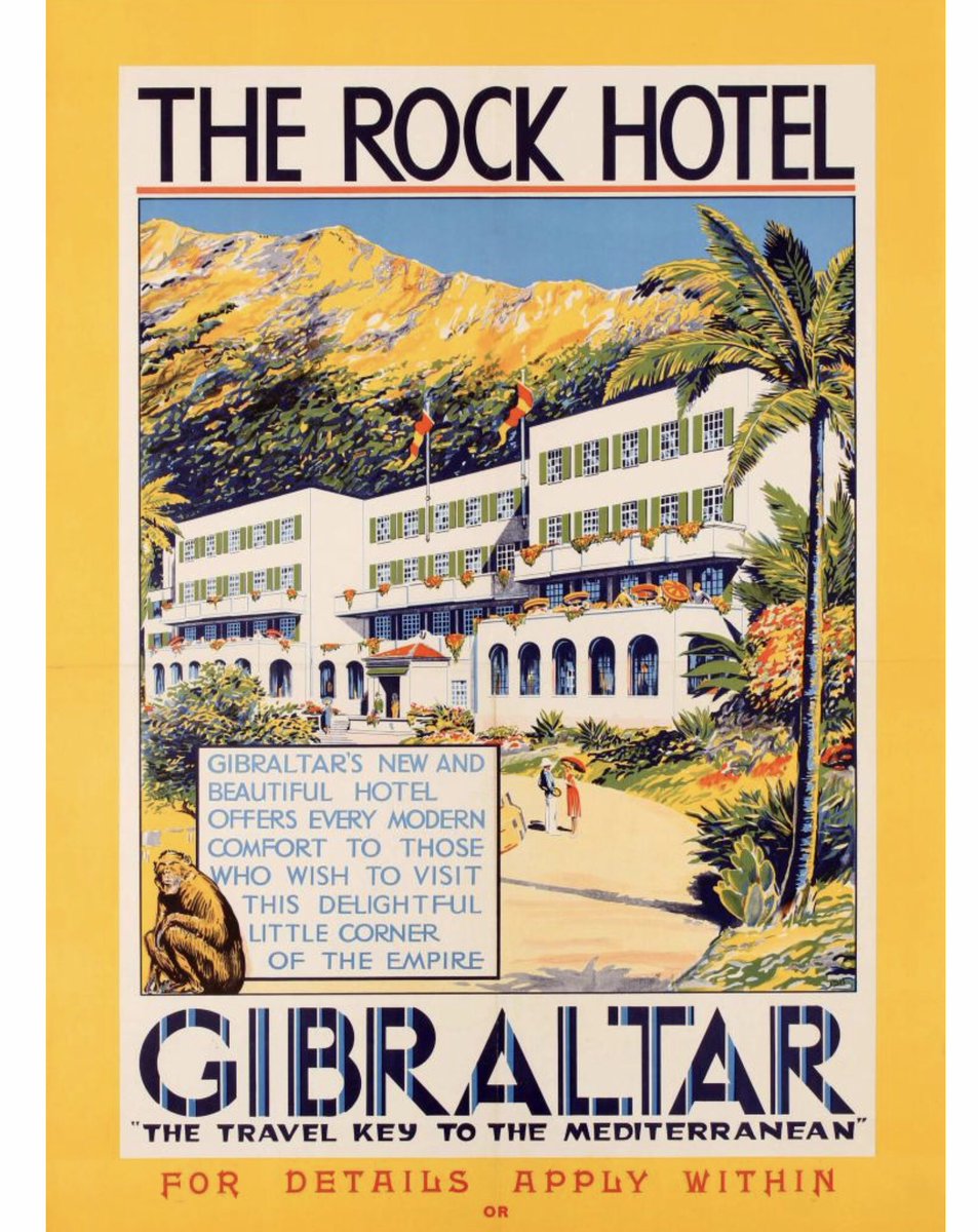 @GibraltarMuseum @RockHotelGib Great advert; what about posters from that era?