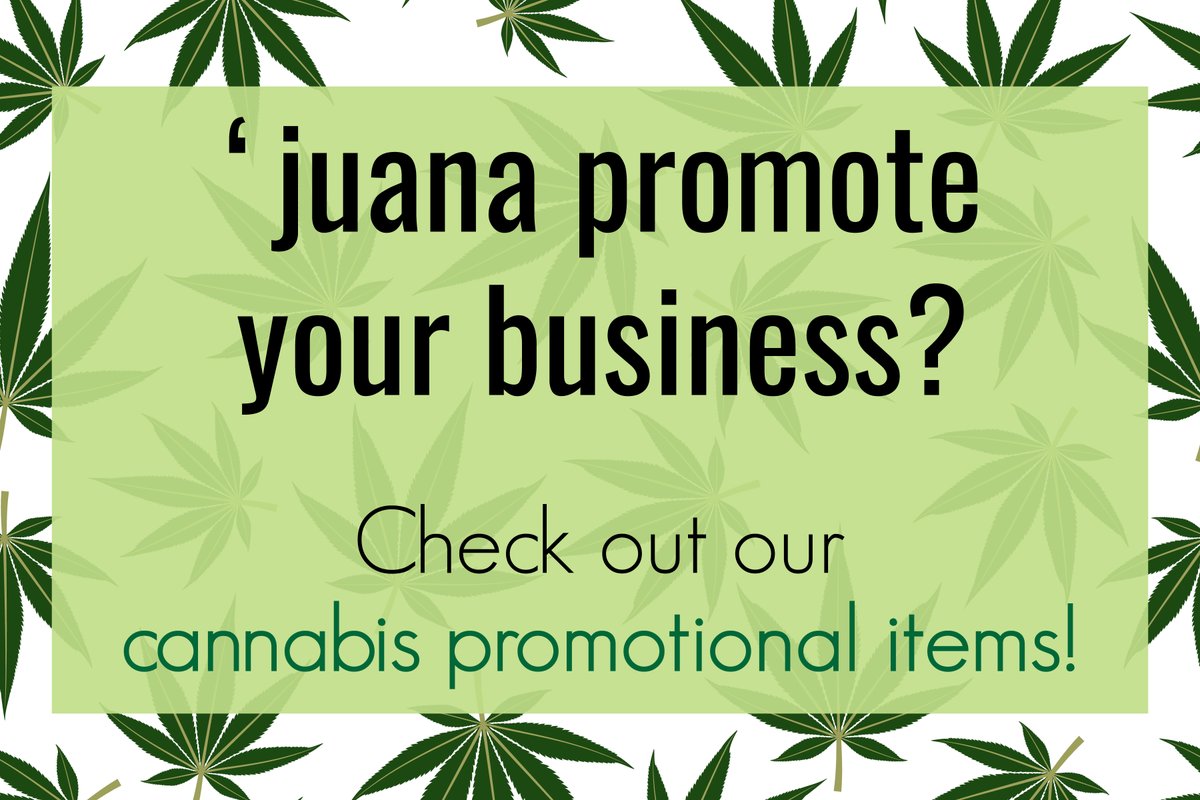 Did you know we carry cannabis related items? With the recent expansion of legal marijuana it's become a major industry! (See the link below for some promo examples.) #MyPrideProducts
ow.ly/mn8A50z9jxG