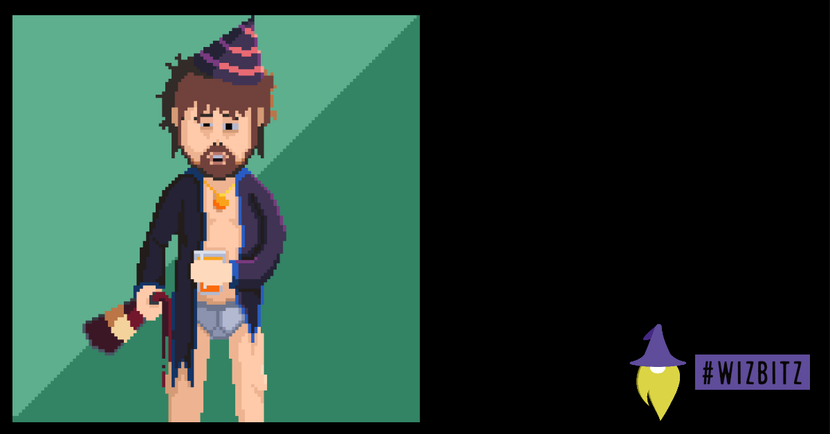 WizBitz_Games's tweet photo. #wizbitz #pixelart #art #dave #party #drunk #pants #lockdown #partyhat #alchohol #hungover #wine #beer https://t.co/gfGy6L4Vgz