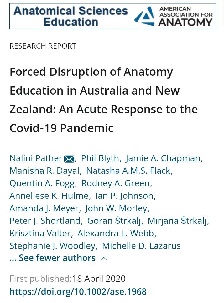 Hot off the press! 

Read it now, get it here:

doi.org/10.1002/ase.19…

#AnatEd #COVID2019AU