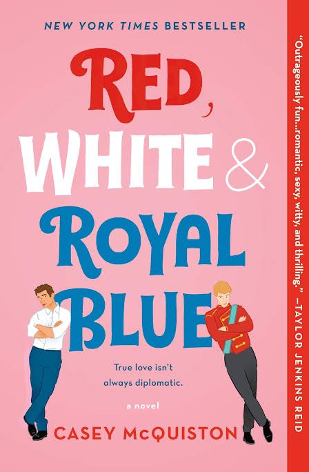 casey mcquiston - red white and royal i really liked this. this is definitely one of my favourite romances i’ve read ever. it’s so cute and charming. my only complaint is that sometimes the way prince harry talks makes me cringe but it’s rly easy to get past. 4/5