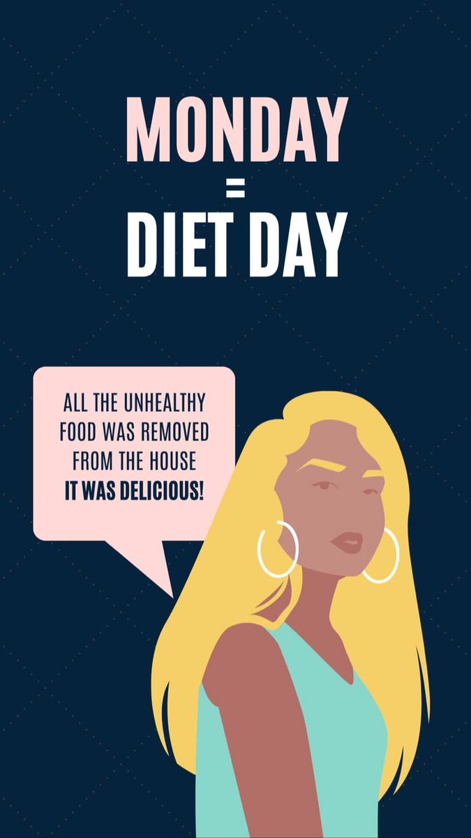 Good Afternoon! 💗💗
Monday = Diet Day! Did you know?!