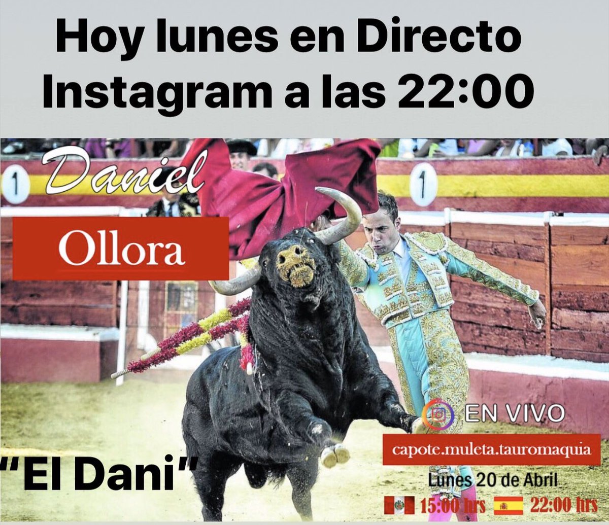 eldanitorero's tweet photo. Esta noche echamos un ratillo.
22:00h 🇪🇸, 15:00h 🇵🇪 https://t.co/TCxBnSByT3