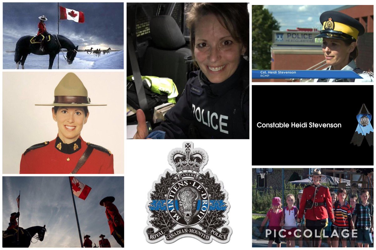 Yea, though I walk through the valley of the shadow of death, I will fear no evil; For You are with me; Your rod and Your staff, they comfort me.

Blessed are the Peacemakers.

RIP Cst. Heidi Stevenson.