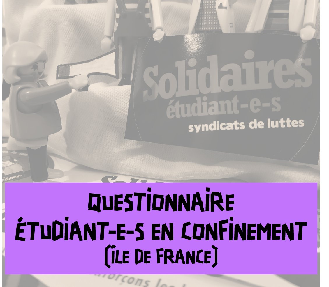 Solidaires Étudiant-e-s Paris-Banlieue tweet media