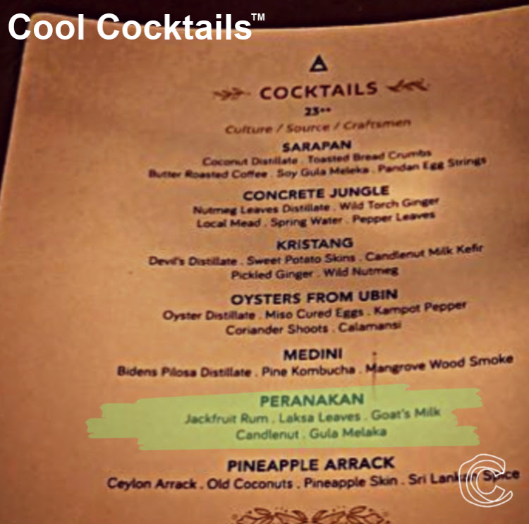 CocktailCreds's tweet photo. COOL COCKTAILS™ : PERANAKAN
Everything is considered at #native. A celebration of all things Singaporean: convergence of cultures, tradition & modernity, local spirits not ‘luxury’ imports
#coolcocktails #cocktailcapitals #Singapore #nativebarsg
#tribe #sustainable #Local https://t.co/nbaYxyRFqb