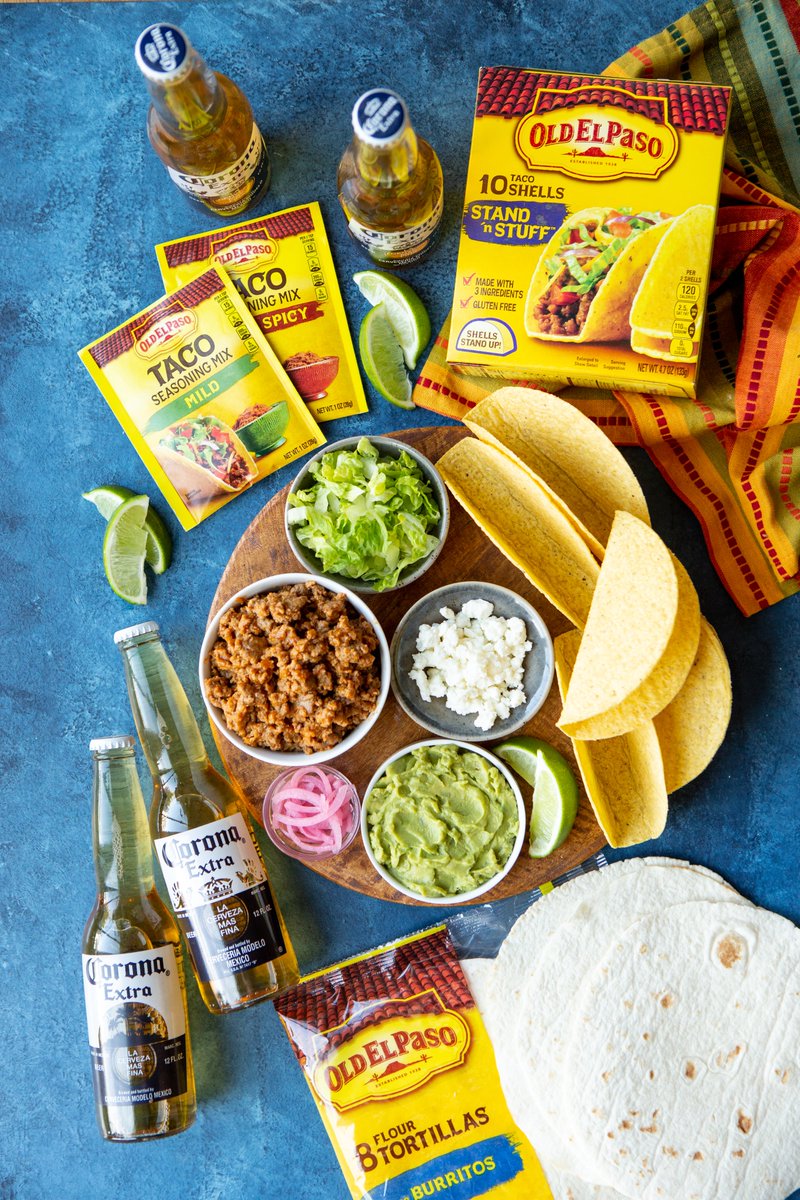 sharedappetite's tweet image. #sponsored Cinco de Mayo is coming, and thanks to @OldElPaso and @CoronaUSA, I’m ready! Old El Paso™ and Corona Extra® are the perfect partnership to enjoy Cinco de Mayo from home.  You can gather all the necessary ingredients online @Walmart!