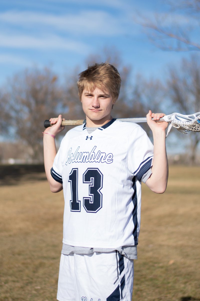 🥍💥Senior Spotlight💥🥍

ROBBIE STASCH
#13|Mid-field
Robbie has been playing lacrosse for 4 years at Columbine and represents the last of 8 years that he and his family have been involved with this Columbine program. #GoRebels #LaxSeniorSpotlight