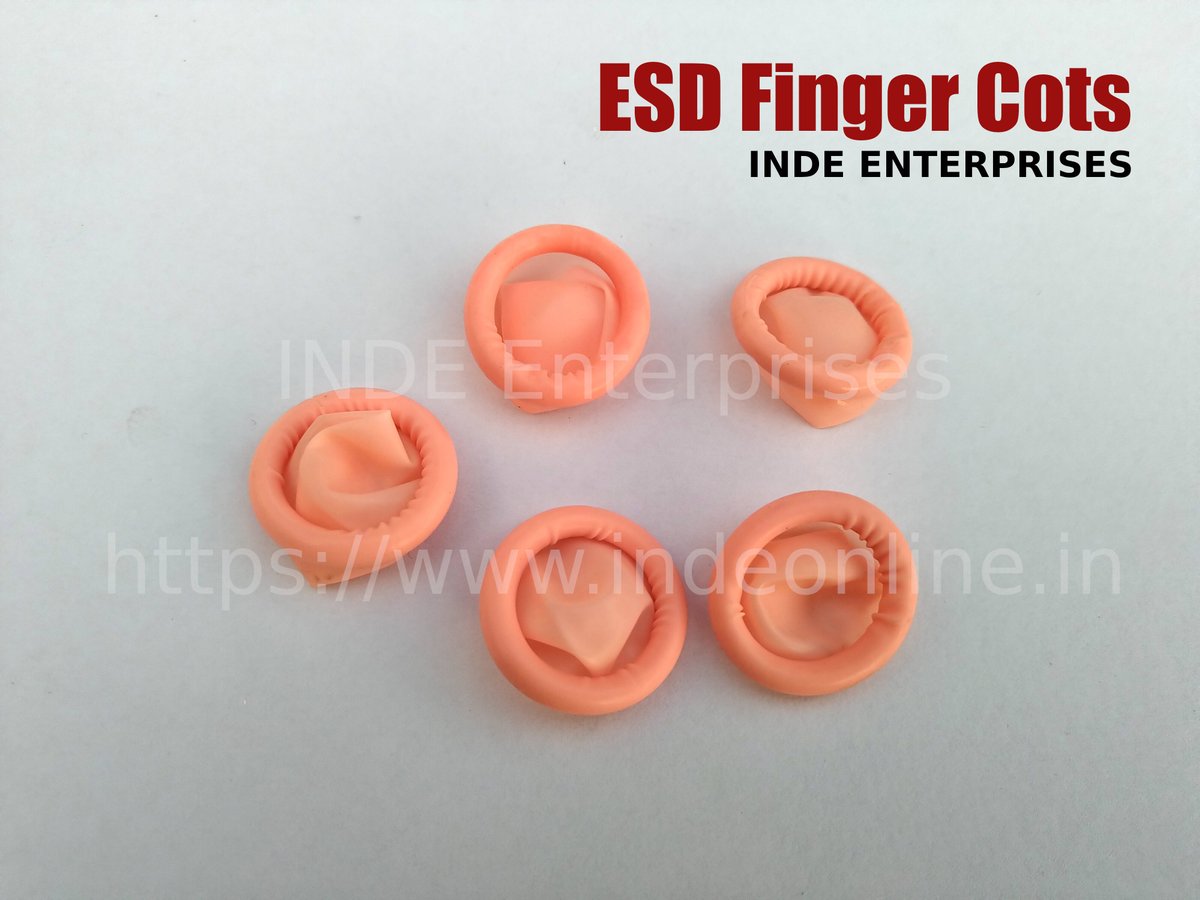 INDEEnterprise2's tweet photo. At INDE Enterprises you can find online price details of Anti Static Finger Cots. These finger cots are absolutely must while doing reworking on SMD and sensitive circuits.

Mobile: 9316134502
https://t.co/ZiPusNwIyJ

#finger #fingercots #cot #cots #inde #antistatic https://t.co/HHz03jpvYd