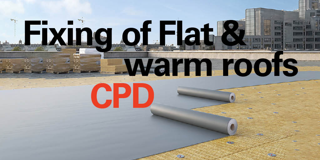 SFSGroupUK's tweet photo. Join us tomorrow for our online CPD to find out about the correct specification and design of fastening systems to suit flat and warm roofs. Register here: https://t.co/LS4Ahhygqk
#CreatingBetterBuildings #CPD #Roofing https://t.co/lYWUqllLUS
