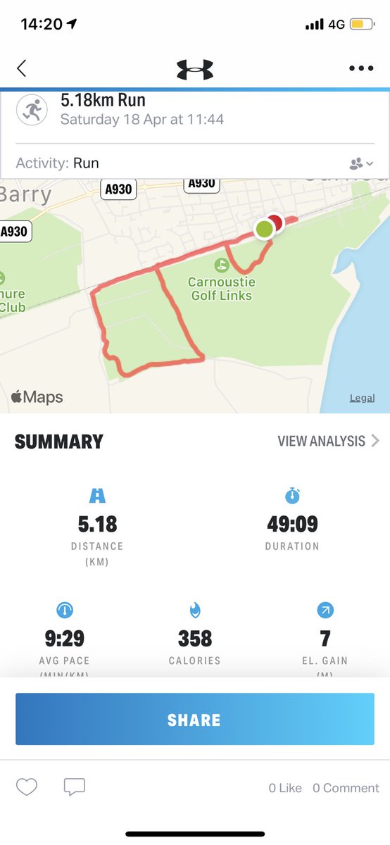 Definitely been making use out of my one exercise a day! The other day I attempted a 5k run (got through it surprisingly), today me and my sister went on a cycle through to a local town, always keeping 2 metres apart of others :)