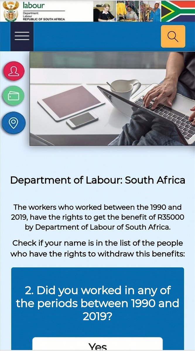 MokoenaDee's tweet photo. Please be aware of the @UIFBenefits scam currently being circulated on Whatsapp. The scam is perfectly tailored to phish out sensitive information. 

The website is designed to create the impression of legitimacy to unsuspecting victims.

Tread

#COVIDー19 #lockdown https://t.co/cunu8qKlW9