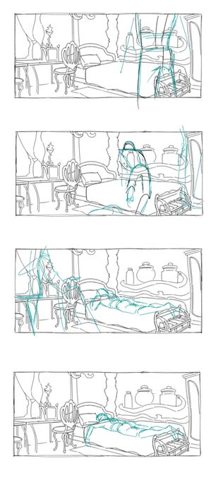 何となくで描き始めちまったので展開に悩んでなかなか進まんよブラザー…… 