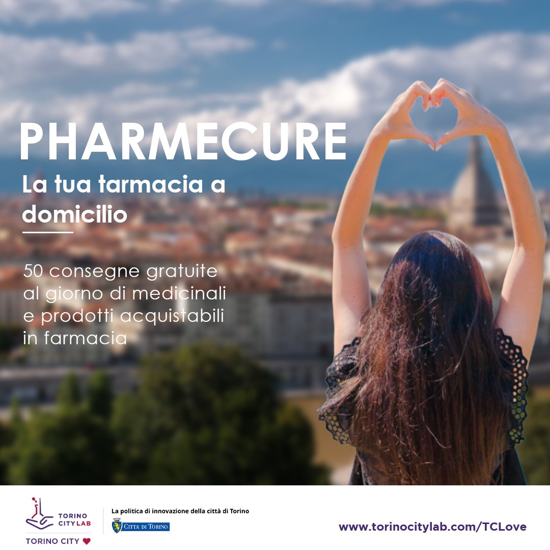 TorinoCityLab's tweet photo. #TorinoCityLove
A #Torino #Pharmercure proroga la #gratuità del servizio su 50 consegne giornaliere di #farmaci e prodotti di #parafarmacia fino a metà maggio.
Scopri di più: https://t.co/BzigWUkAaQ
Consulta la vetrina dei servizi #TCLove:
🌐https://t.co/bB3Wf026iy https://t.co/kA1KH42t6S