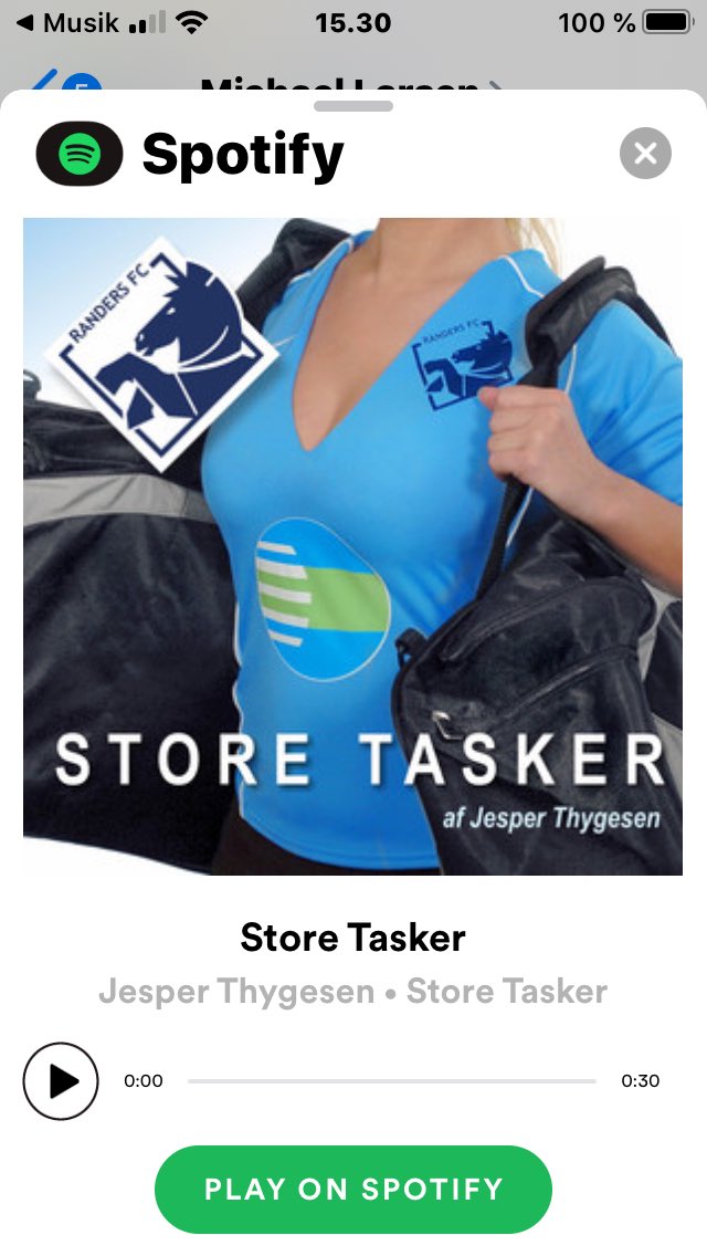 Jesper on Twitter: "Så er 'Store Tasker' Spotify...er der nogen der siger😎 https://t.co/kj3kbEnRVT" / Twitter