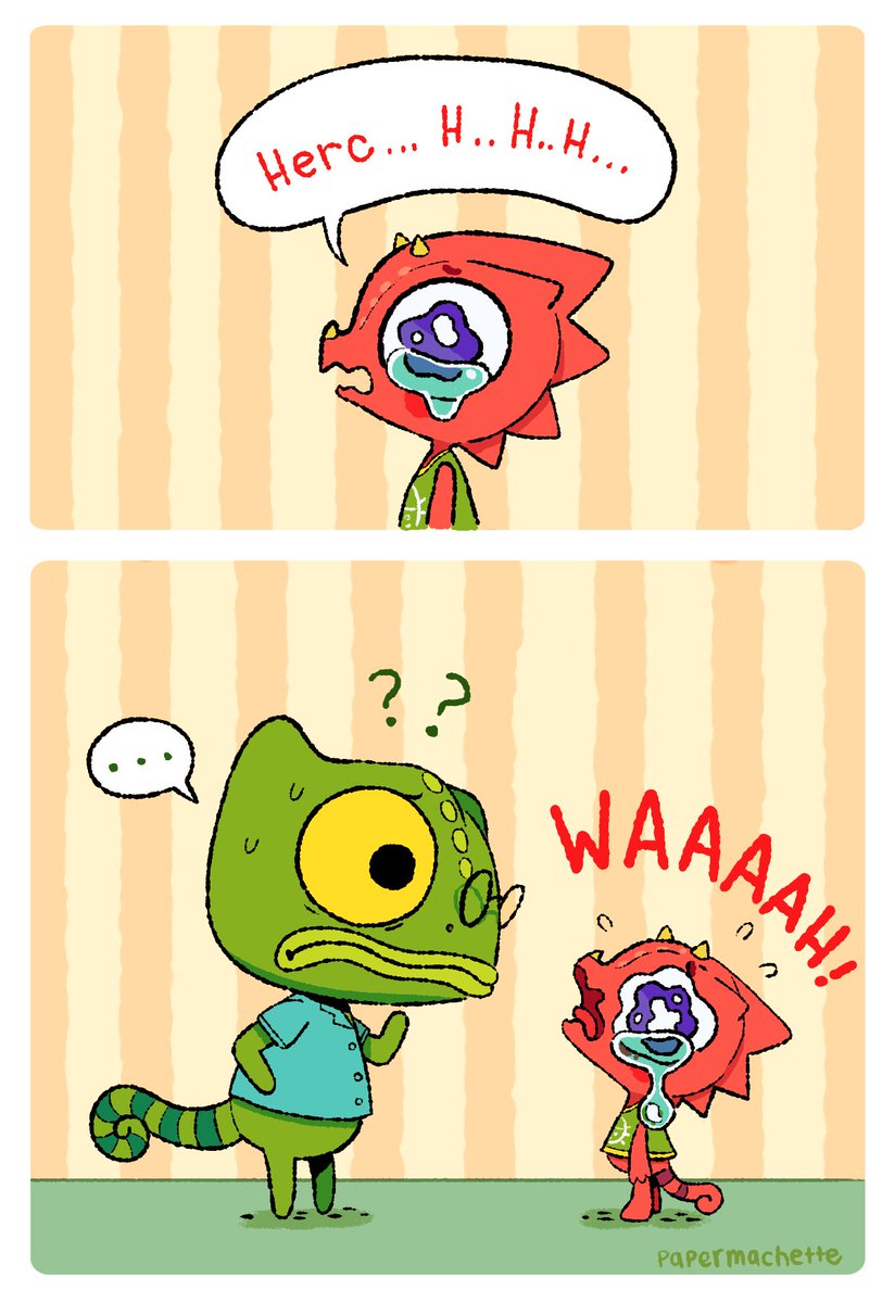paper_machette's tweet photo. What a great dad. A+ for trauma

#animalcrossing #acnh #fancomic #flick #nat #AnimalCrossingNewHorizons #art https://t.co/AQ6PQmXLAR