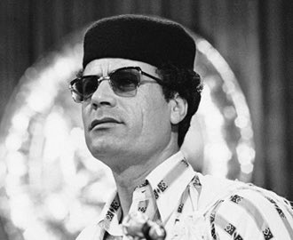 Gaddafi says quoted in this archive: “The resistance movement today is nonexistent. It exists in [radio] broadcasts only. It has been finished off by the Arabs in collaboration with Israel.”