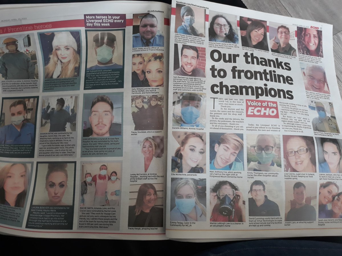 OptionsEmpowers's tweet image. So lovely to see one of our amazing support workers, Tracy Stockdale being recognised in @LivEchonews article on key workers!💚👏🌈#socialcare #supportsocialcare #ClapForCarers