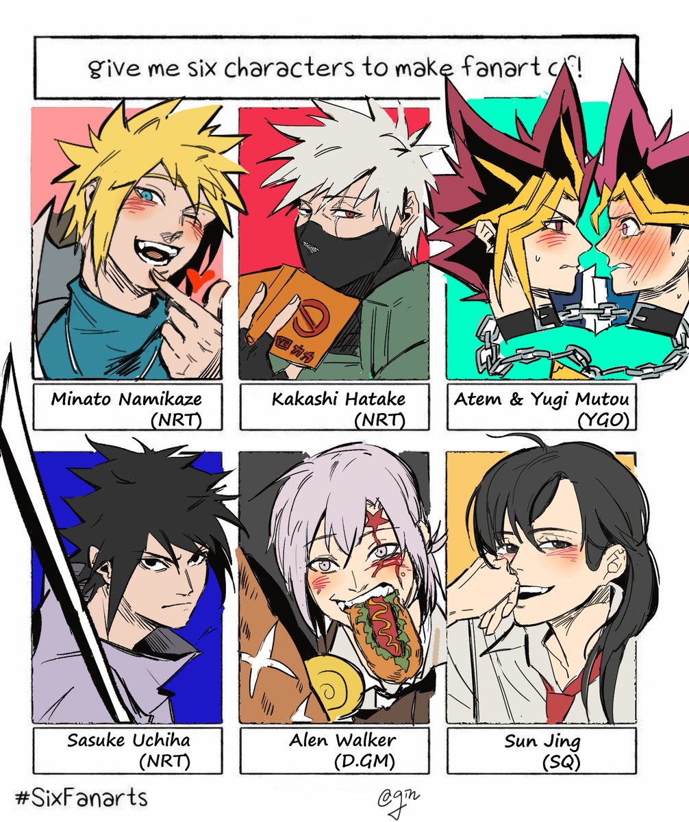 #SixFanarts 