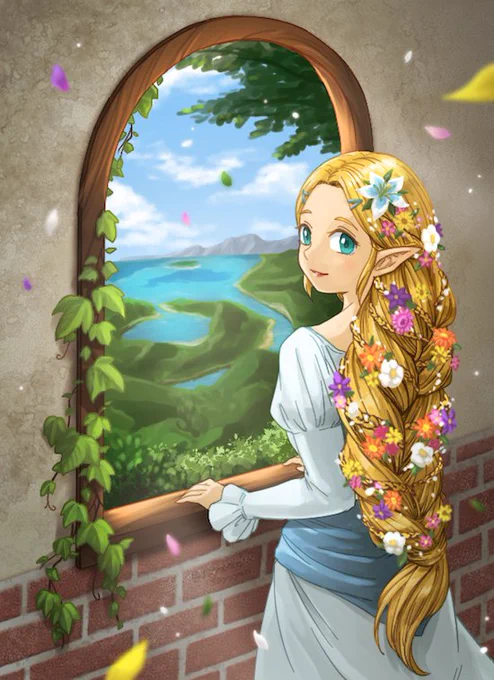 姫様パロディ系ファッション絵まとめ(一部リンゼルあり 