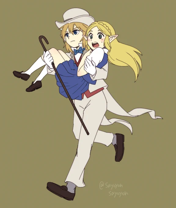 姫様パロディ系ファッション絵まとめ(一部リンゼルあり 