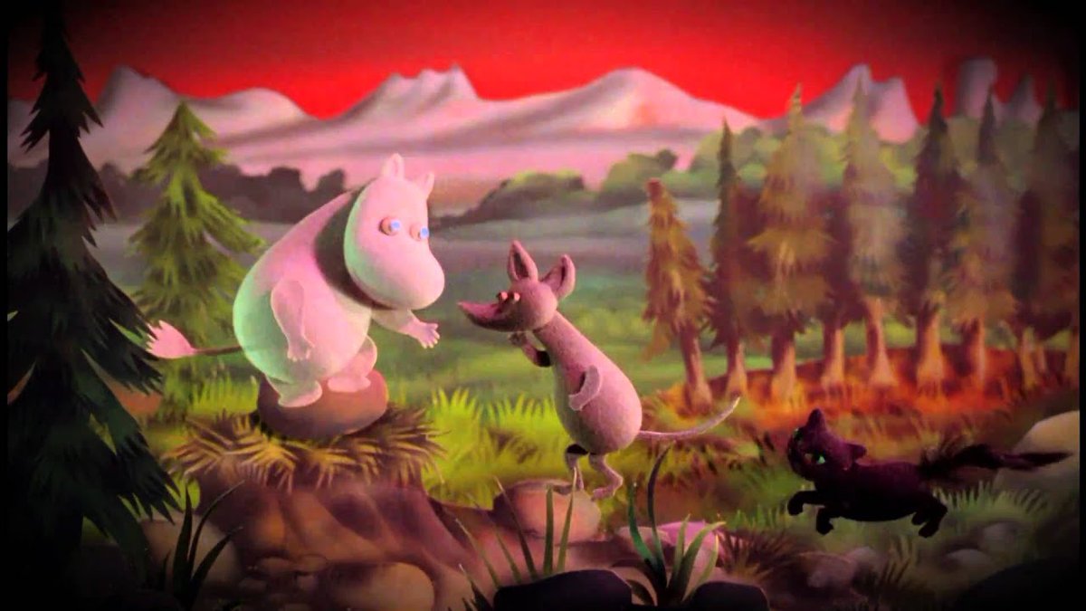 The Comet Song (2010)The video is made up from parts of the film Moomins and the Comet Chase. The Moomins are seen working in a team and running away from a comet.